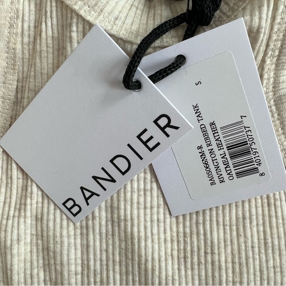 WSLY • Heathered Oatmeal Rivington Ribbed Tank • Size S • NWT - Picture 4 of 6